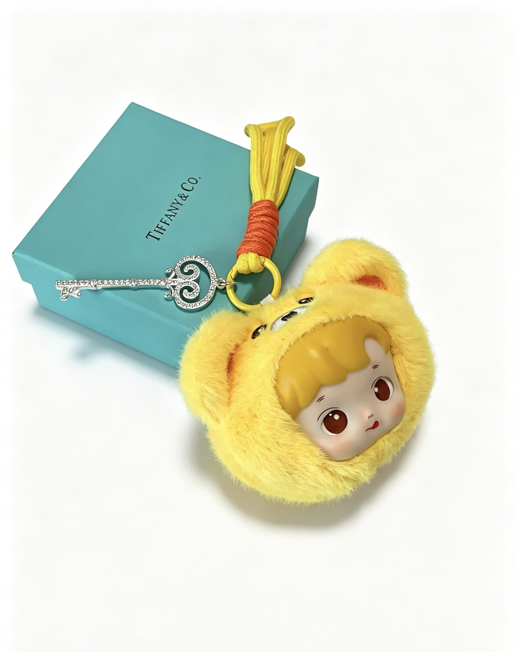 Tiffany & Co. Yellow Bear Keychain